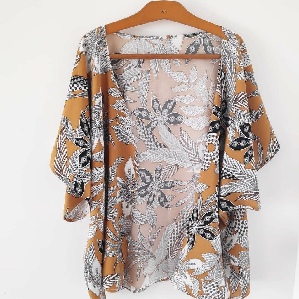 Le kimono fluide (pose du biais) - Niv.3, 3h30 - 58€